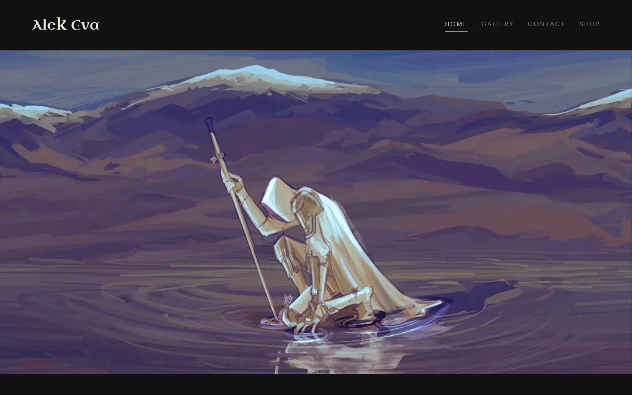 Screenshot of al3keva.neocities.org