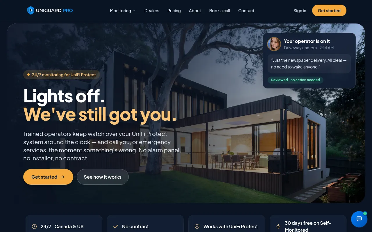 Screenshot of uniguardpro.io