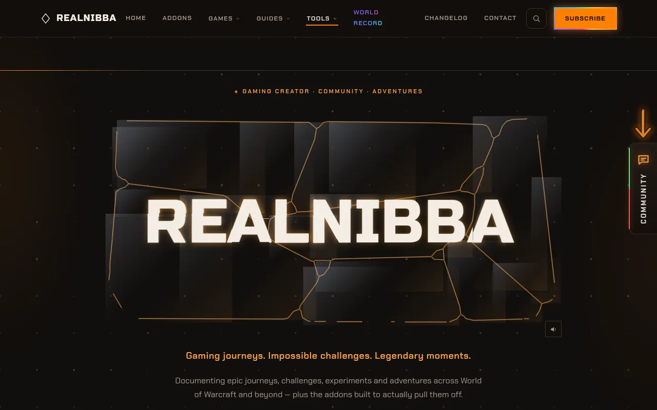 Screenshot of realnibba.online