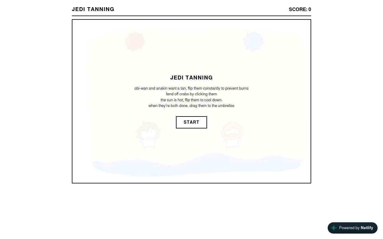 Screenshot of jeditans.netlify.app