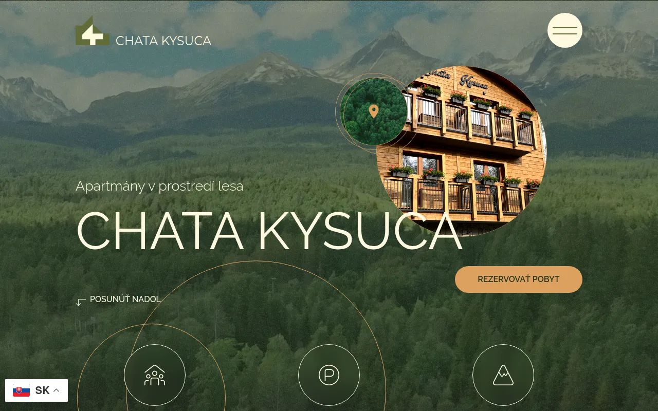 Screenshot of chatakysuca.sk