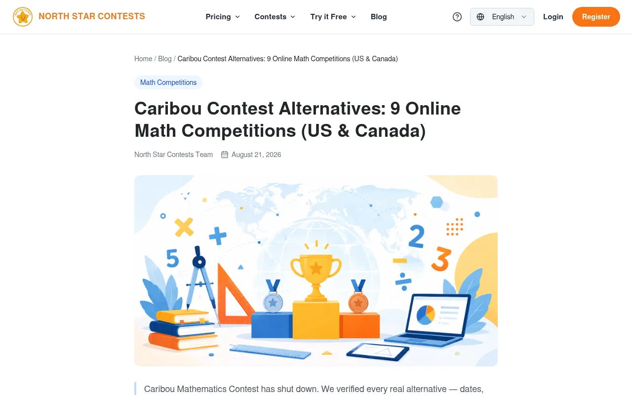 Screenshot of northstartests.com