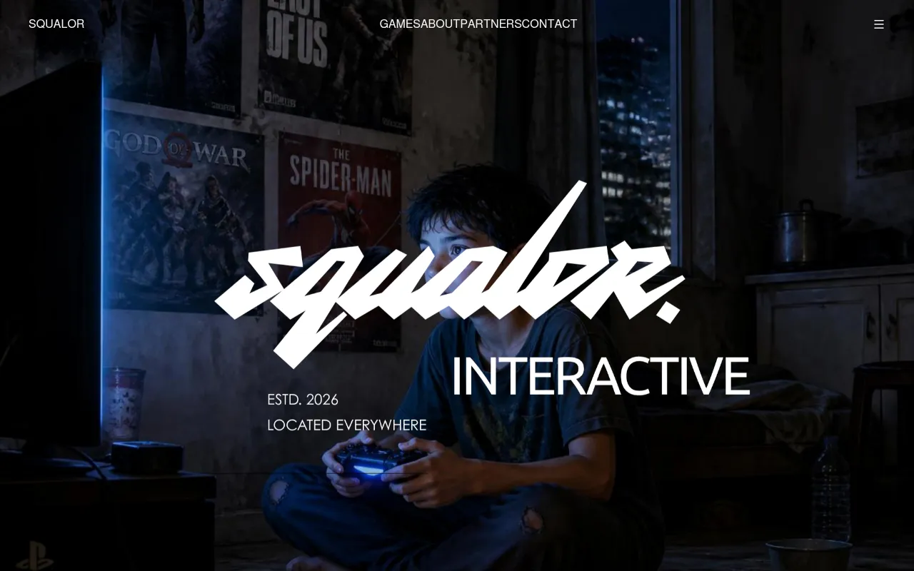 Screenshot of squalor.games