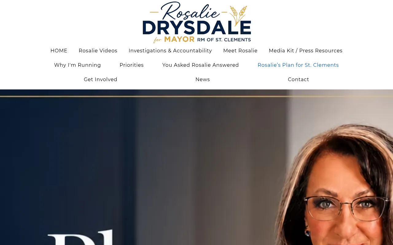 Screenshot of rosalieforstclements.ca