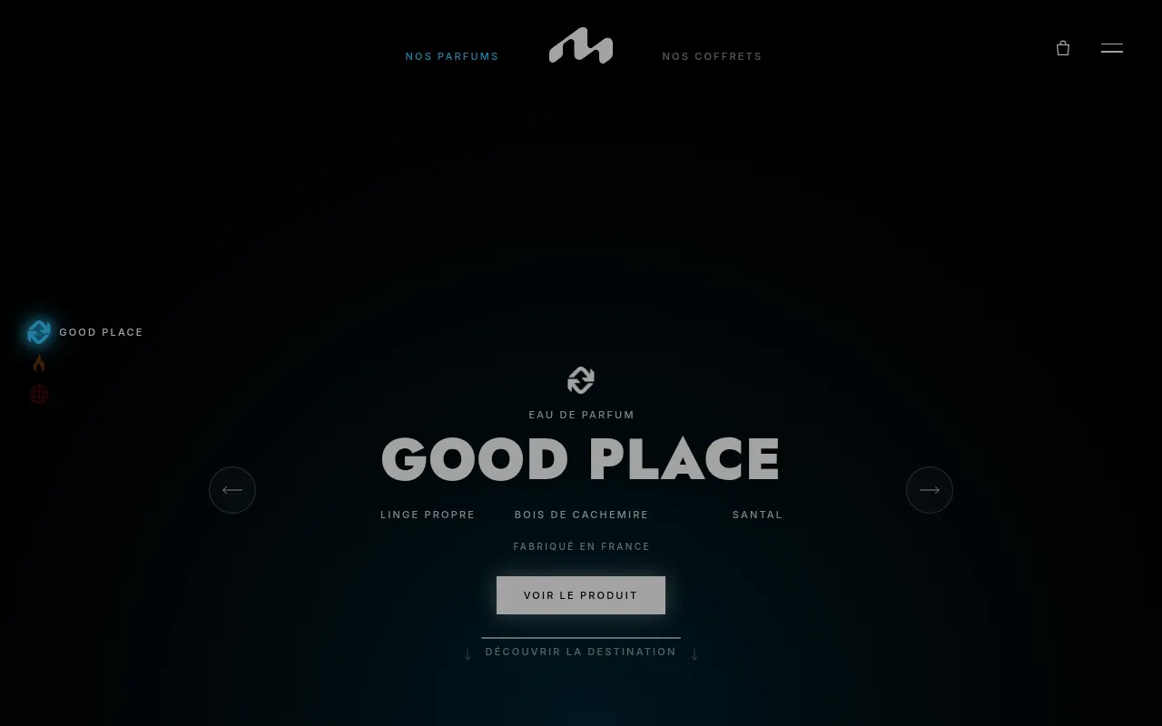 Screenshot of moon-shine.fr