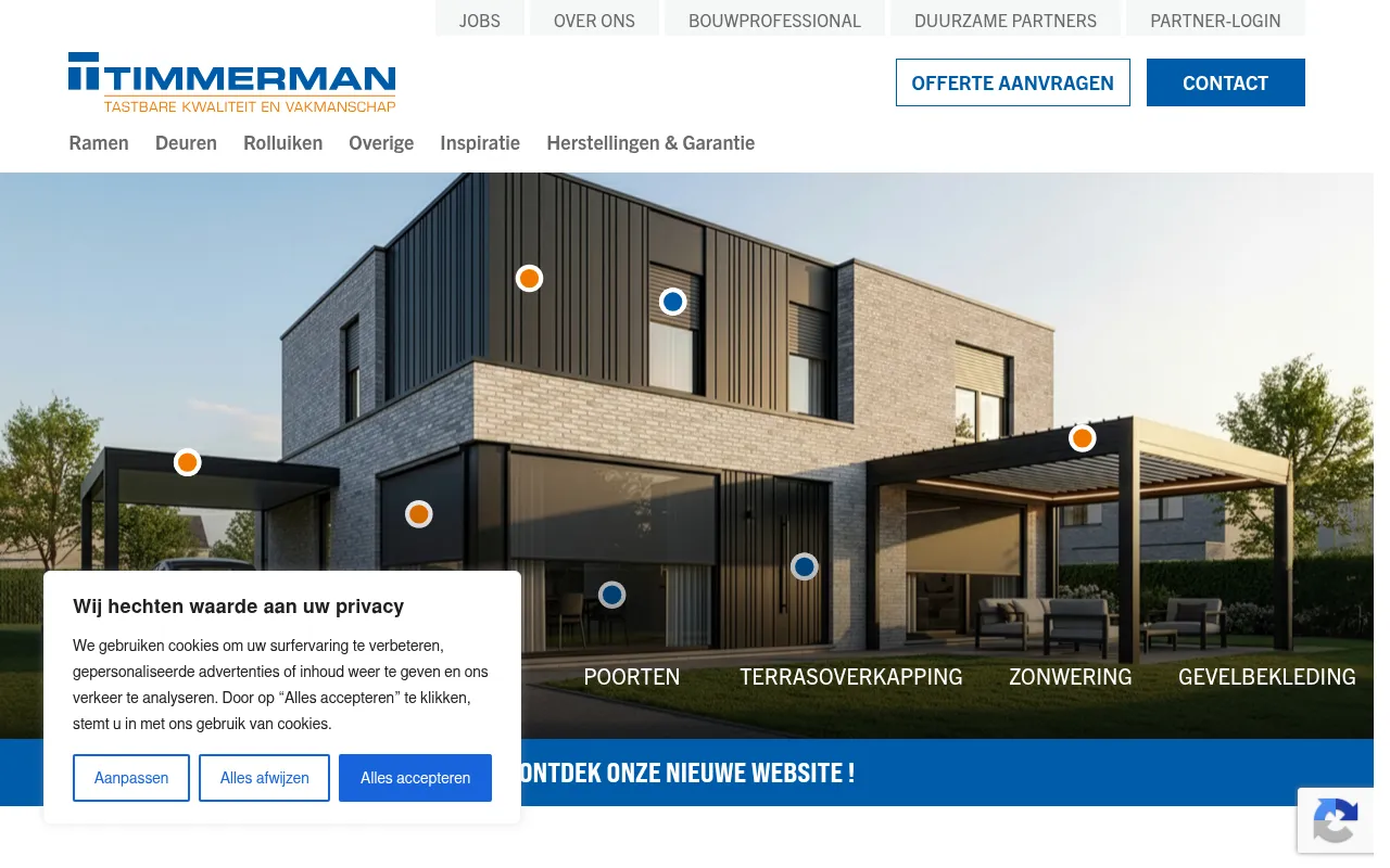 Screenshot of timmerman.be