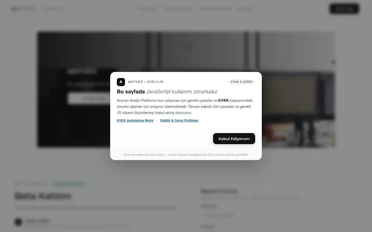 Screenshot of anyvex.com.tr