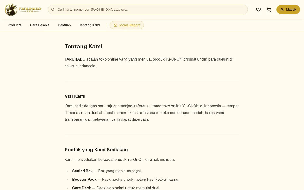 Screenshot of faruhado.com