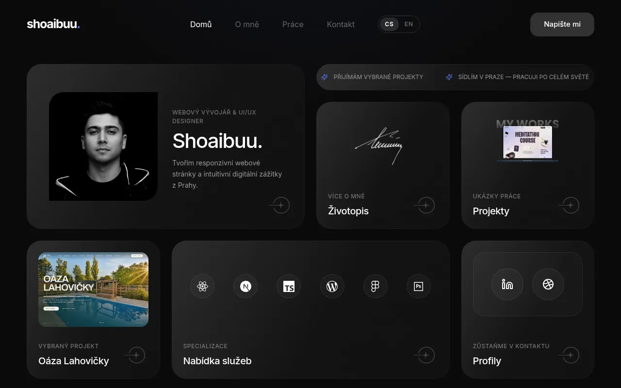 Screenshot of ishoaib.dev