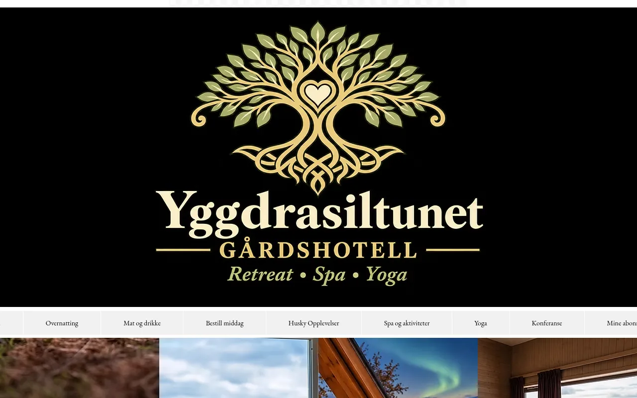 Screenshot of yggdrasiltunet.no