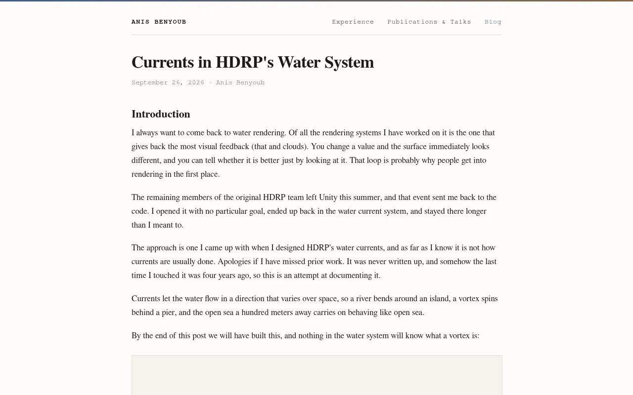 Screenshot of anisb.github.io