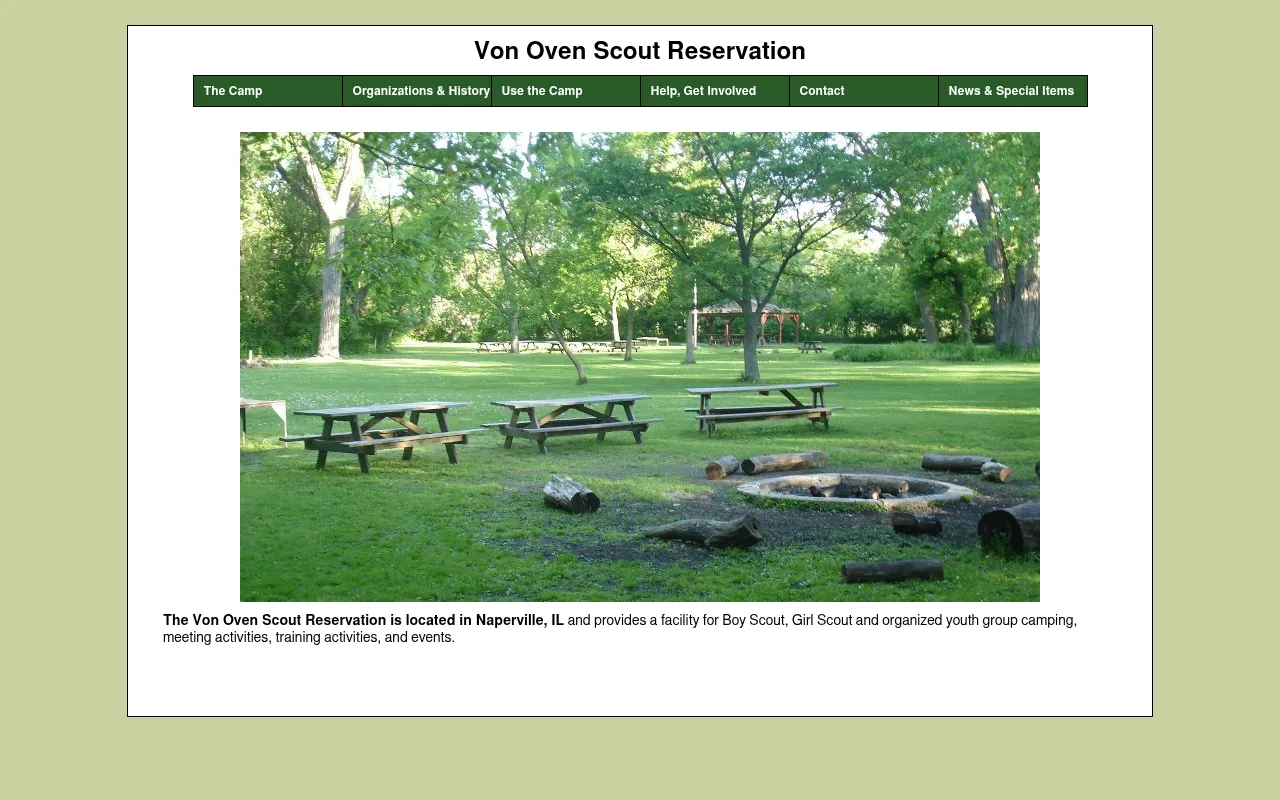 Screenshot of vonoven.org