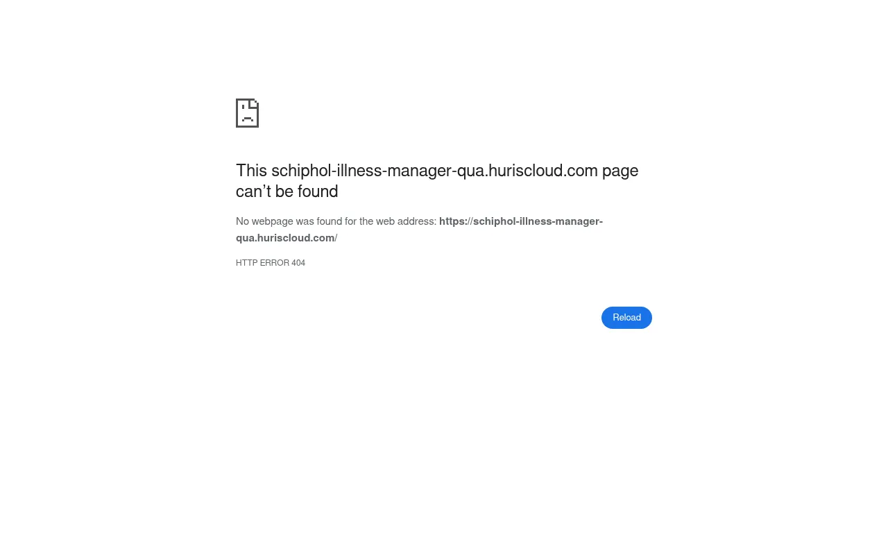 Screenshot of schiphol-illness-manager-qua.huriscloud.com