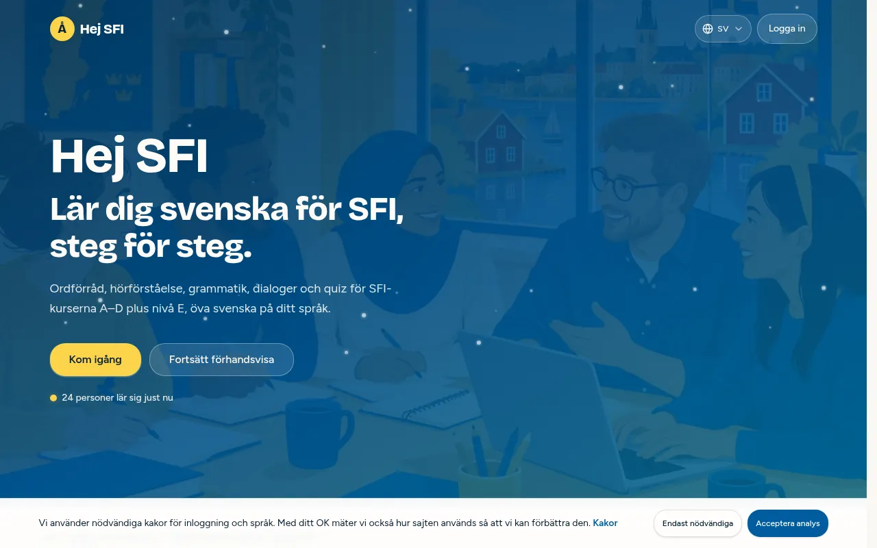 Screenshot of hejsfi.online
