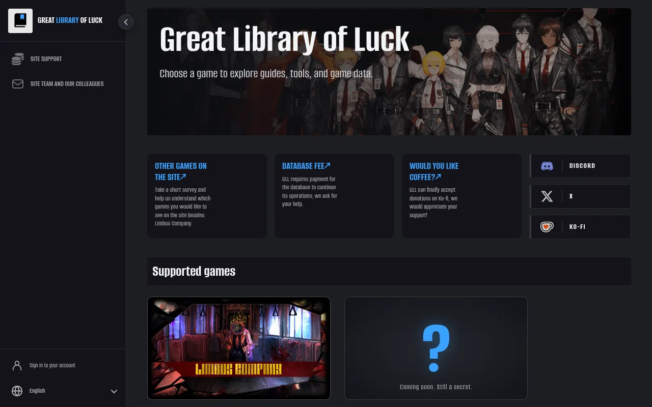 Screenshot of gll-fun.com