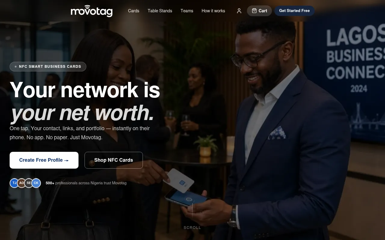 Screenshot of movotag.app