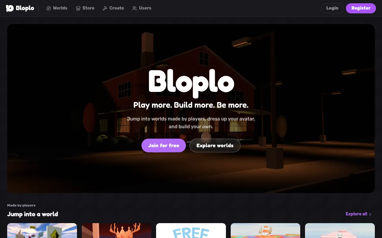 Screenshot of bloplo.com