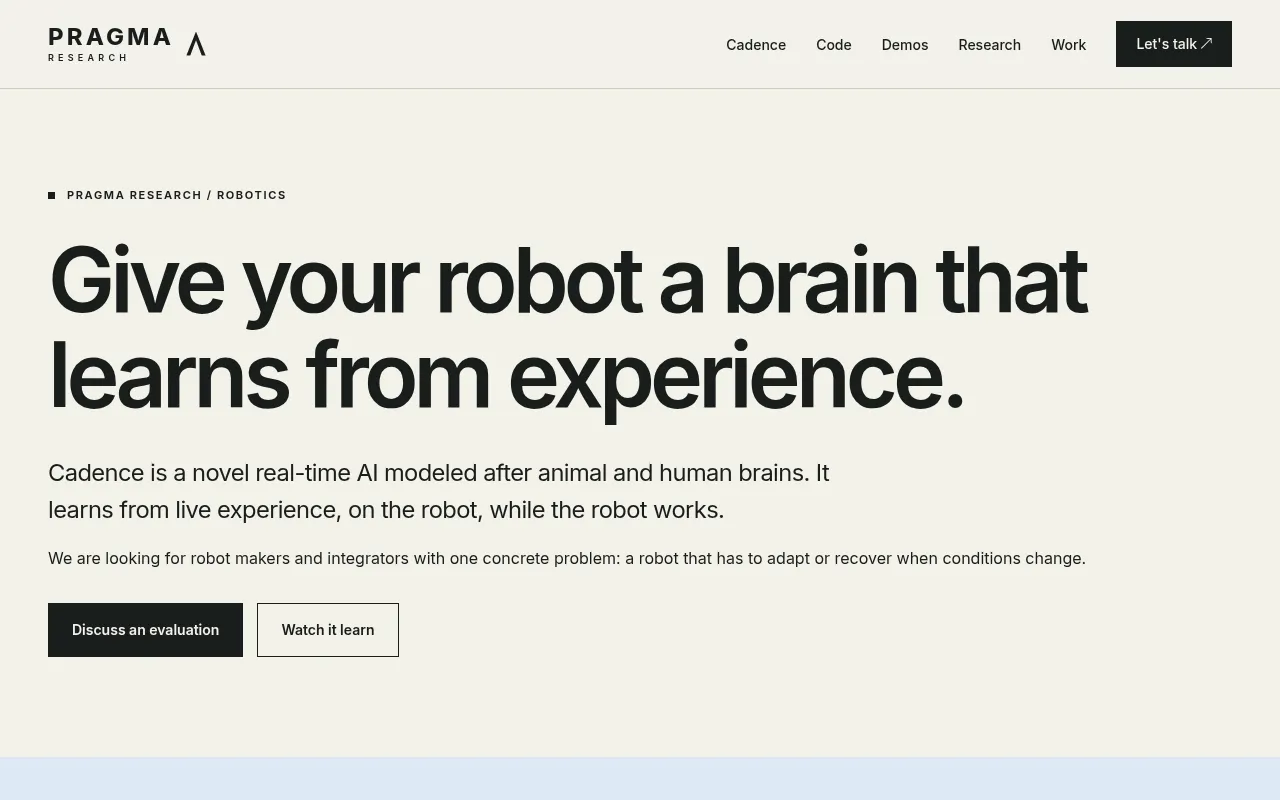 Screenshot of floatingpragma.io