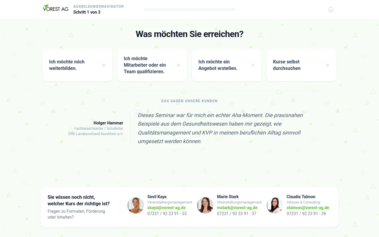 Screenshot of ausbildungsnavigator.vercel.app