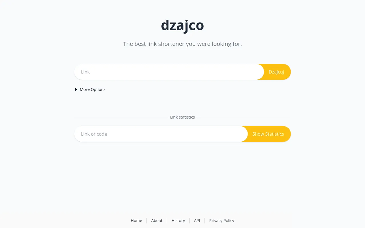 Screenshot of dzaj.de