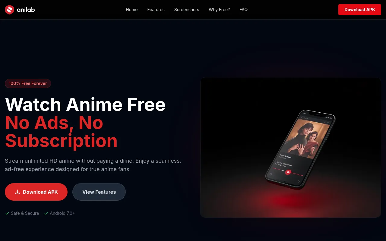 Screenshot of anilab.so