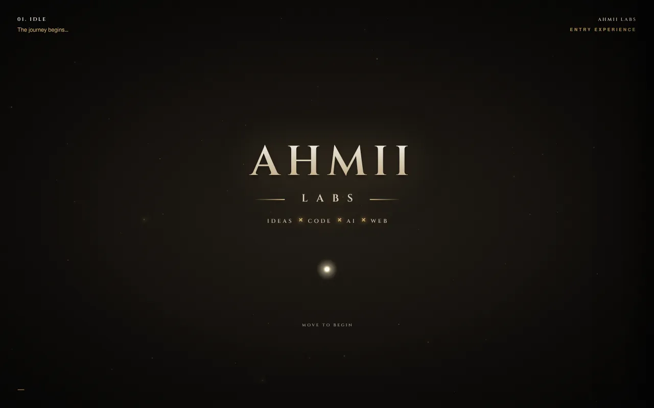 Screenshot of ahmiilabs.netlify.app