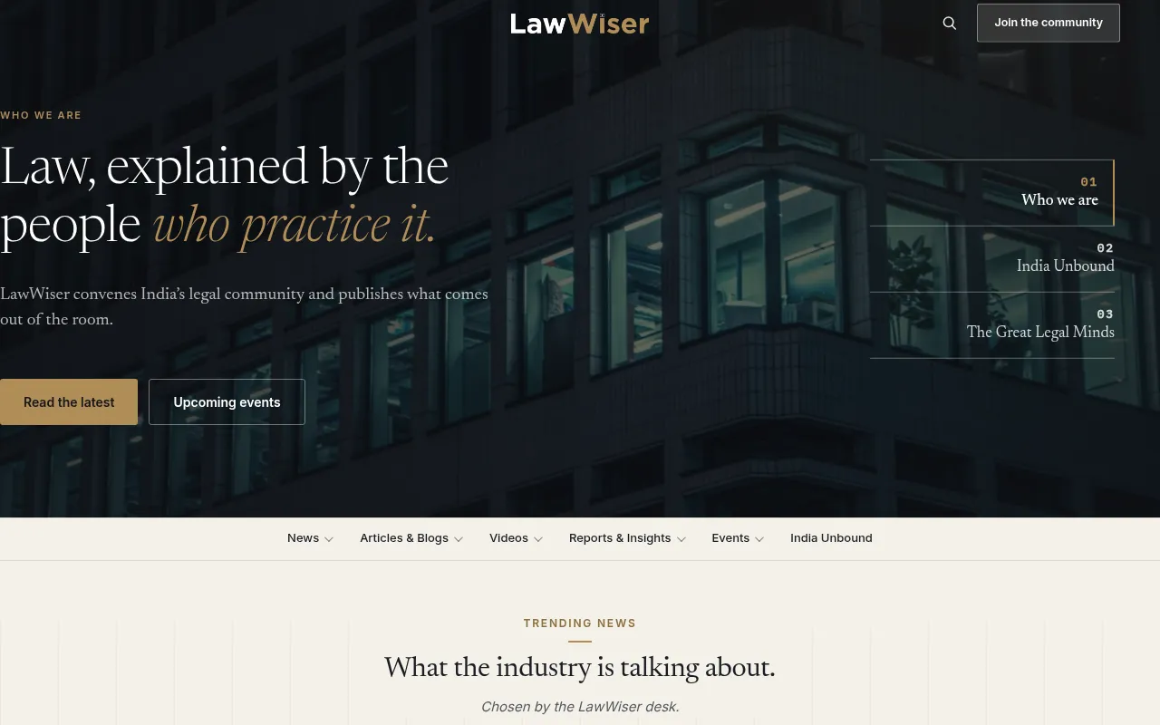 Screenshot of lawwiser.com