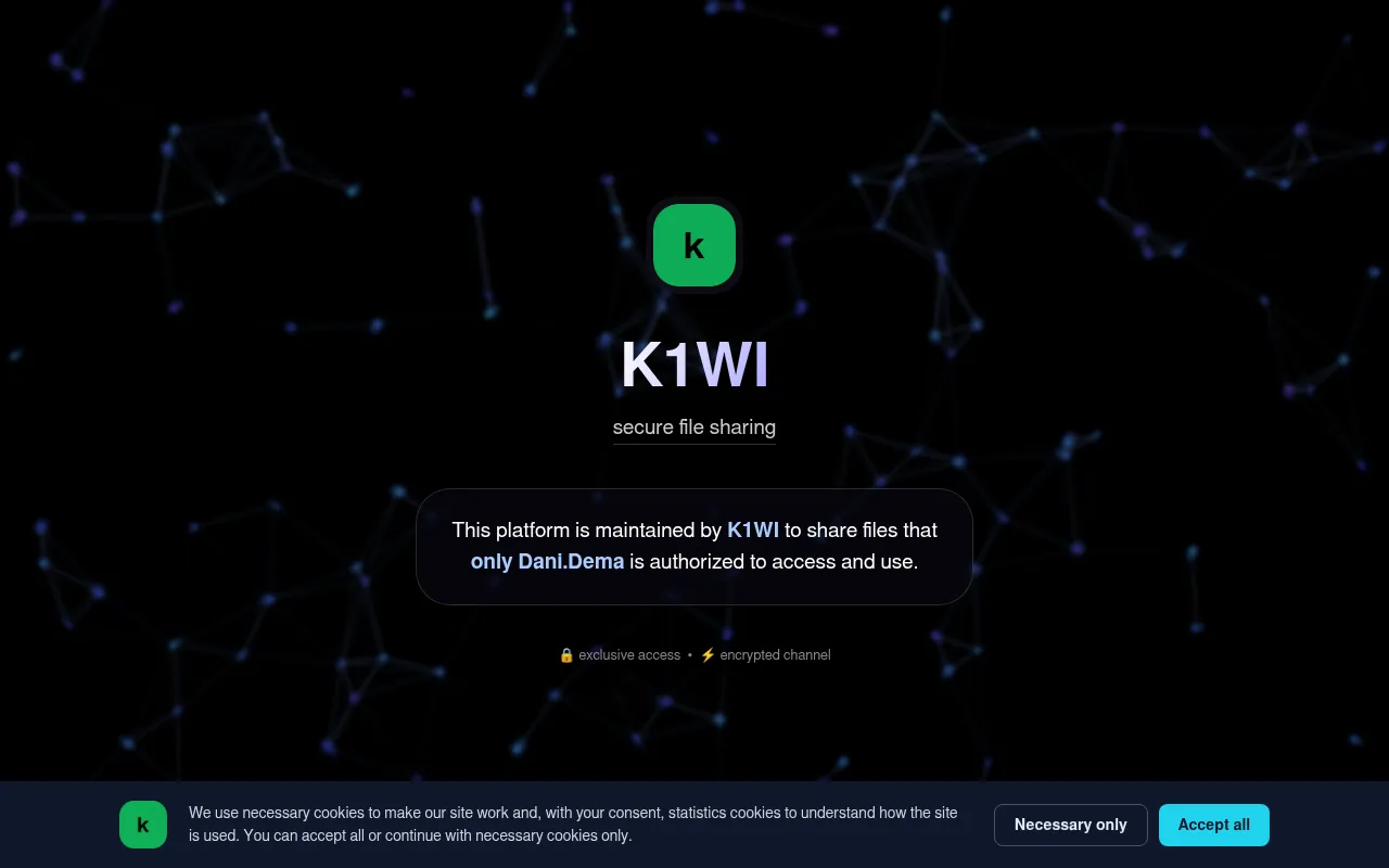 Screenshot of files.k1wi.xyz