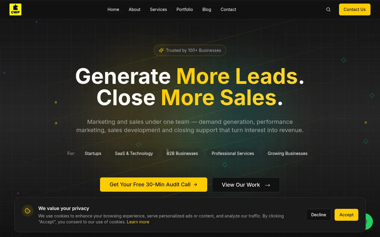 Screenshot of consultwithprofessionals.com