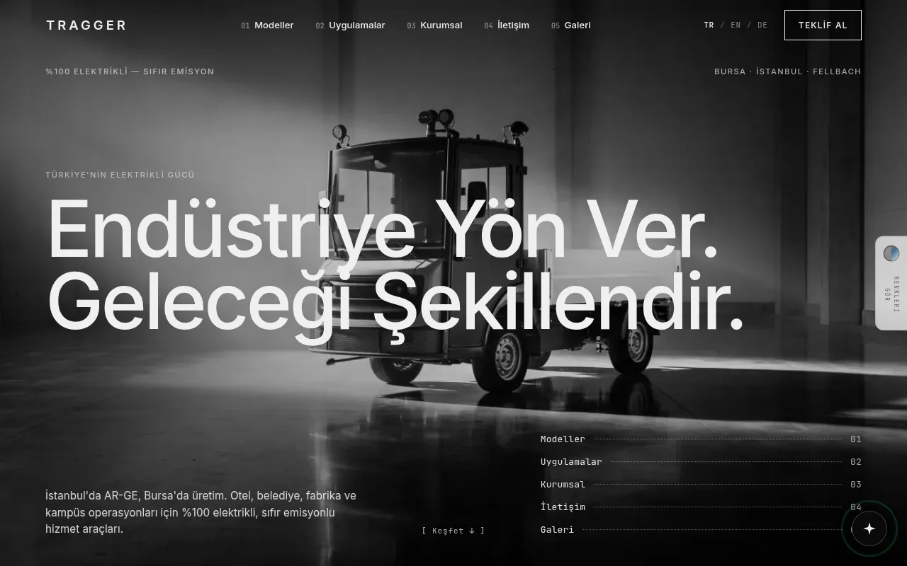 Screenshot of tragger-ev.pages.dev