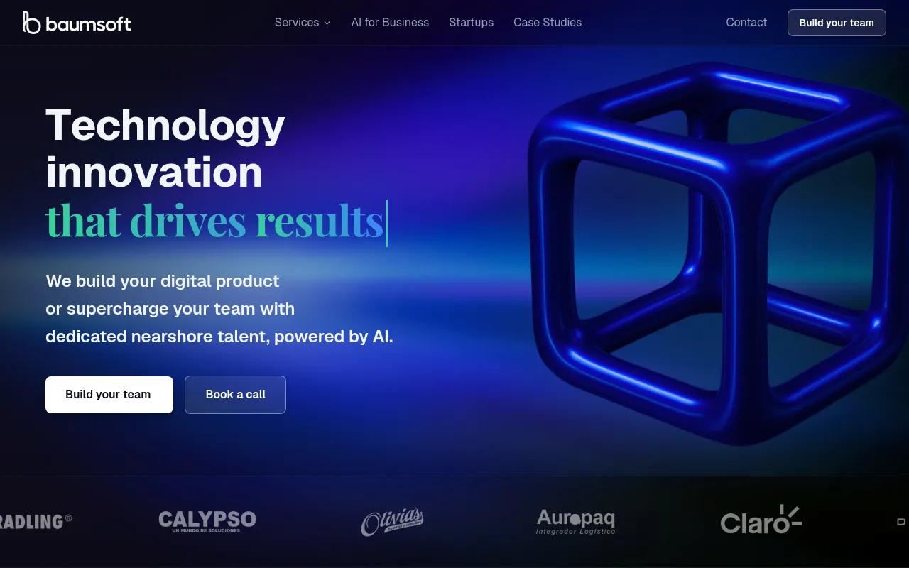 Screenshot of amplify.baumsoft.co