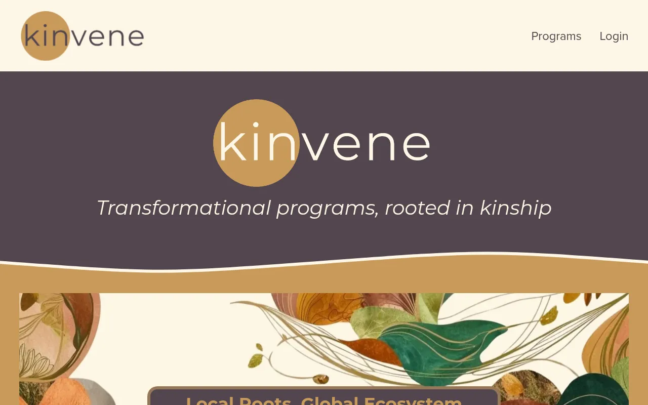Screenshot of kinvene.co
