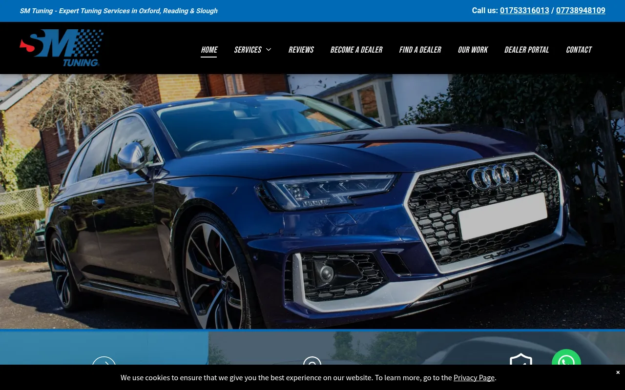 Screenshot of smtuning.co.uk