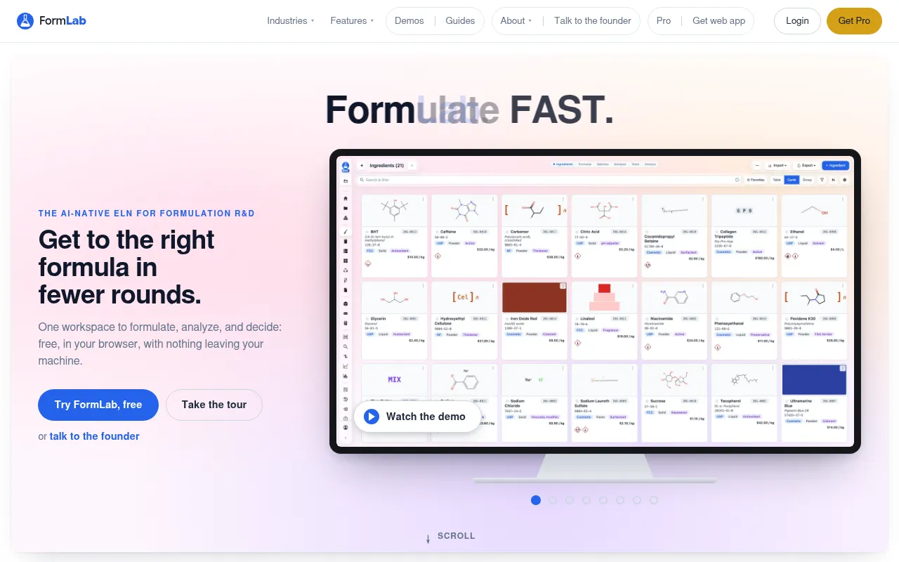 Screenshot of formvix.com