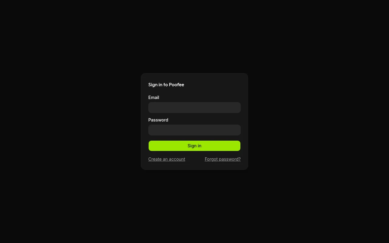 Screenshot of poofee.evnfo.com