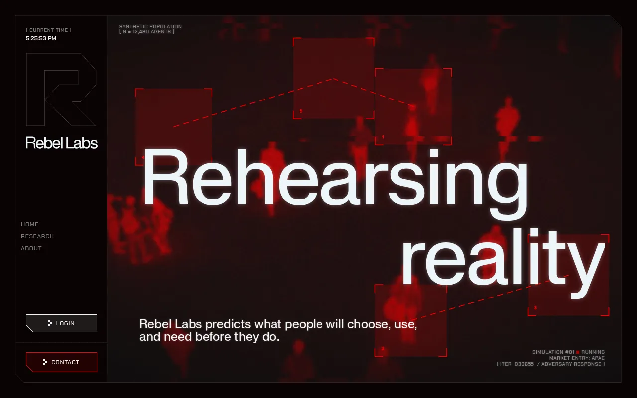 Screenshot of rebellabs.com