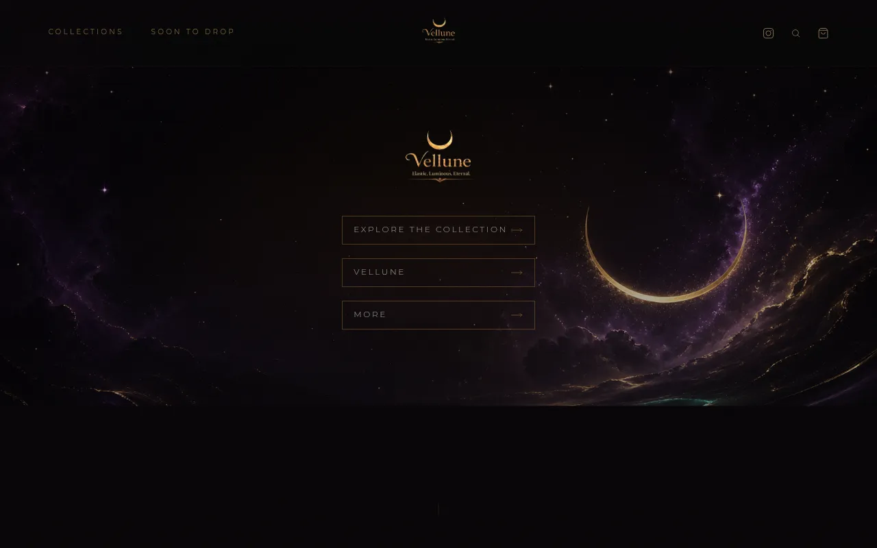 Screenshot of vellune.art