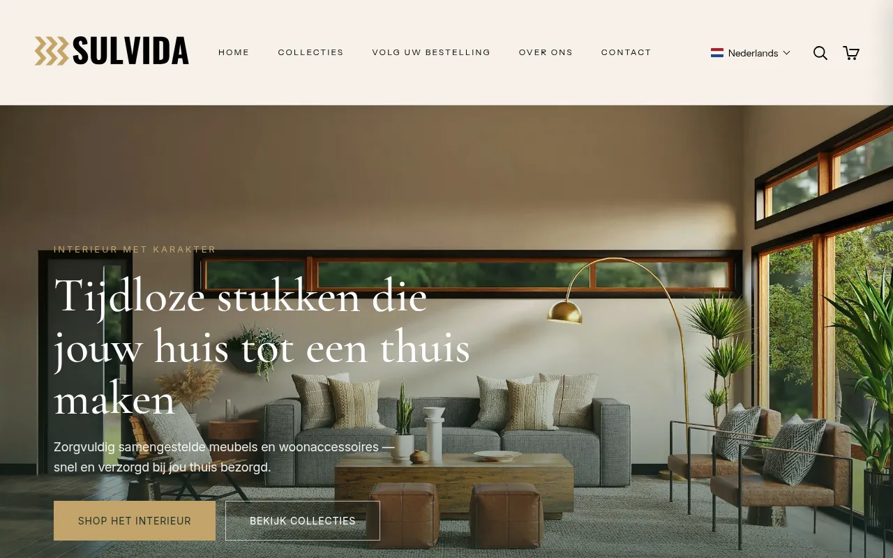 Screenshot of sulvida.com