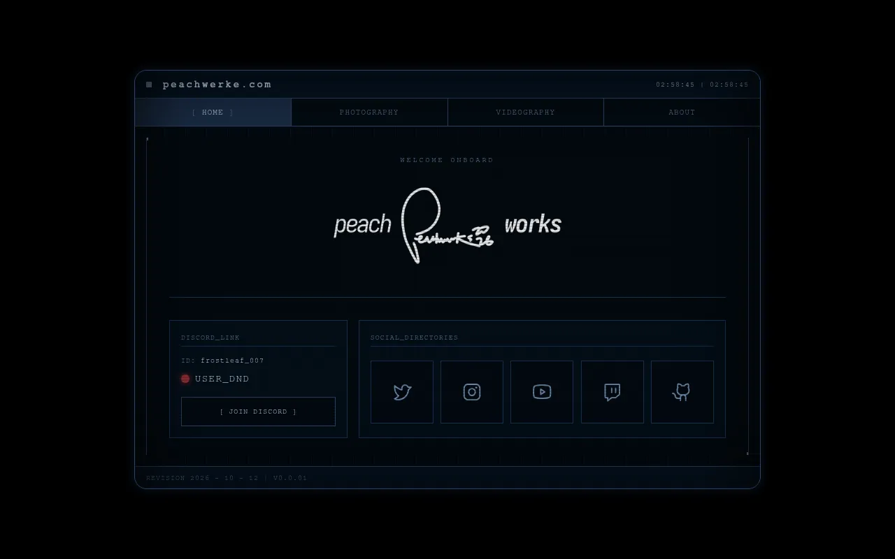 Screenshot of peachwerke.com