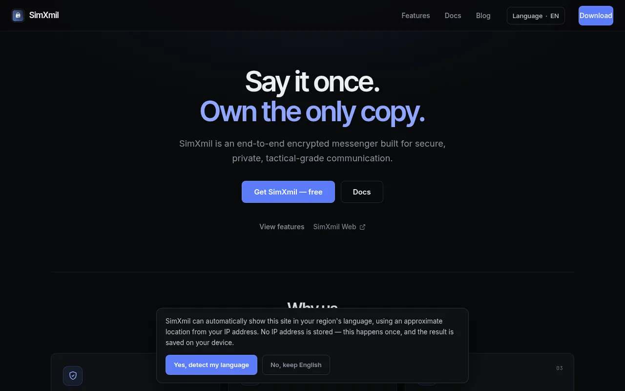 Screenshot of guhya.space