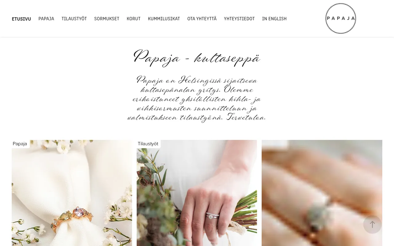Screenshot of papaja.fi
