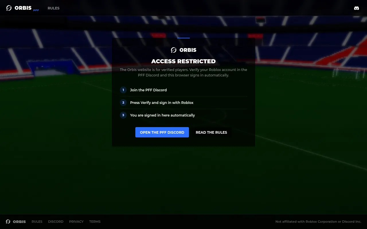 Screenshot of bot.project-orbis.xyz