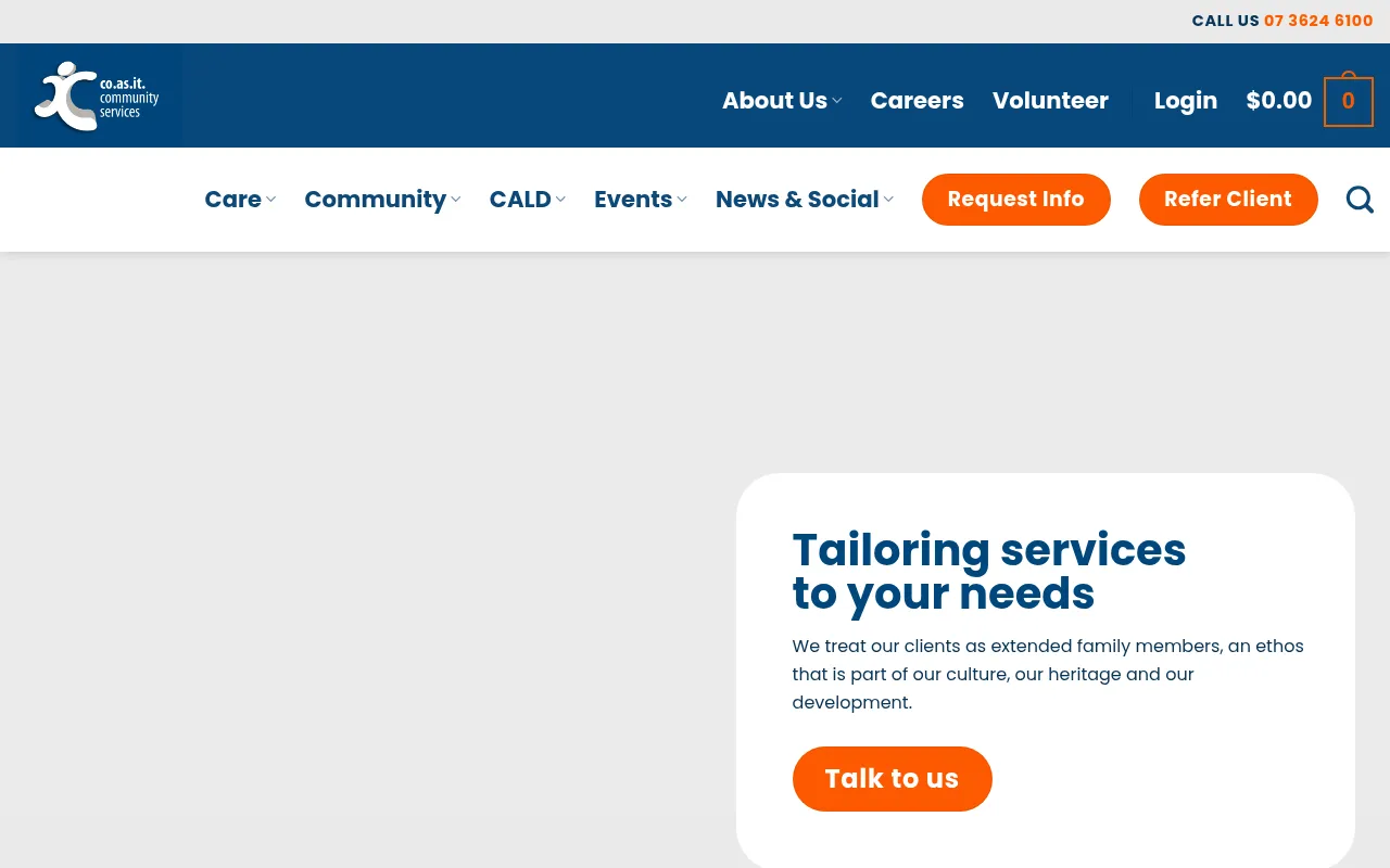 Screenshot of coasit.asn.au