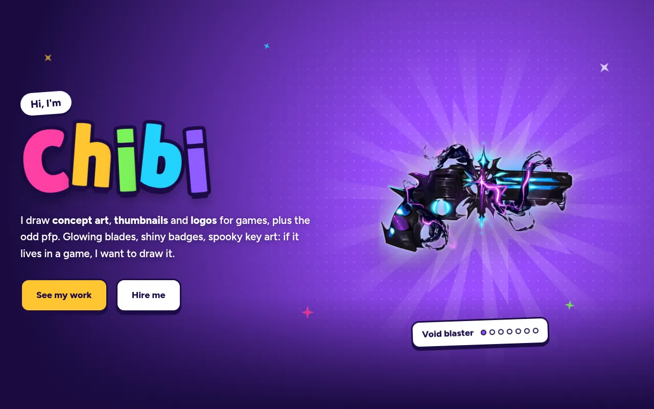 Screenshot of chibi-eosin.vercel.app