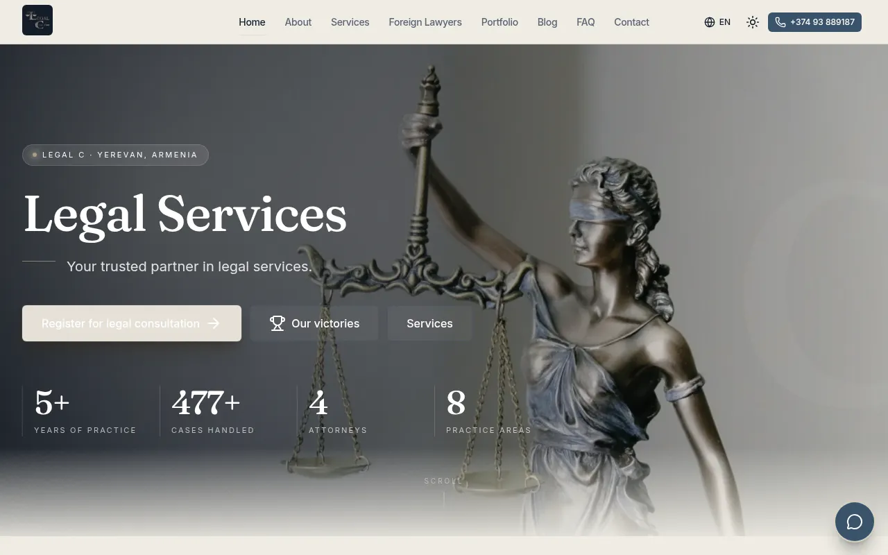 Screenshot of legalc.am