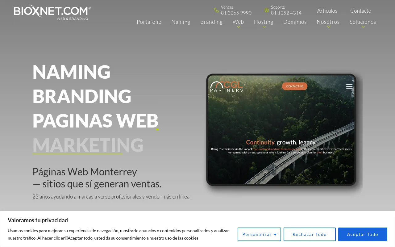 Screenshot of bioxnet.com