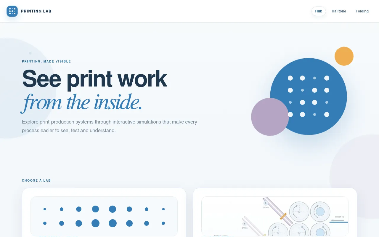 Screenshot of printlab.damlairmak.com