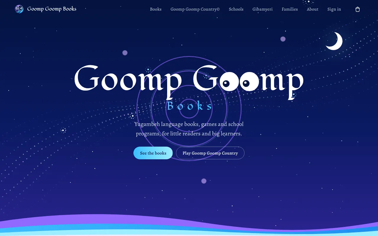 Screenshot of goompgoomp.com