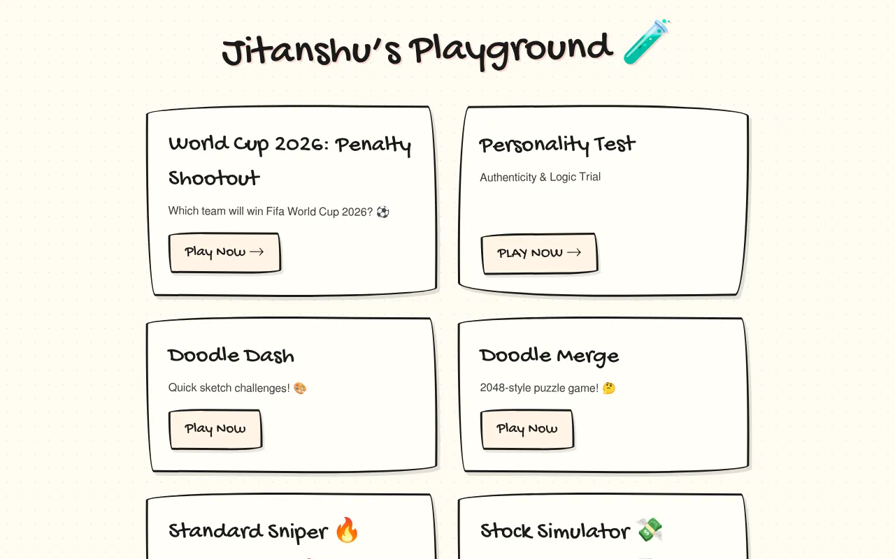 Screenshot of jitanshu-fun.vercel.app