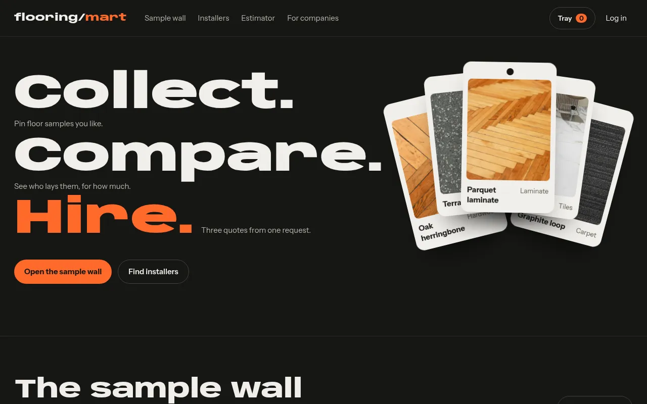 Screenshot of flooring-mart.vercel.app